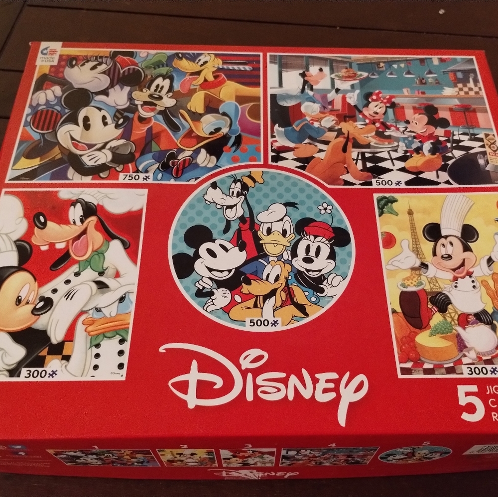 Mickey mouse puzzle